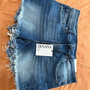 Zenana Outfitters Denim Blue Shorts